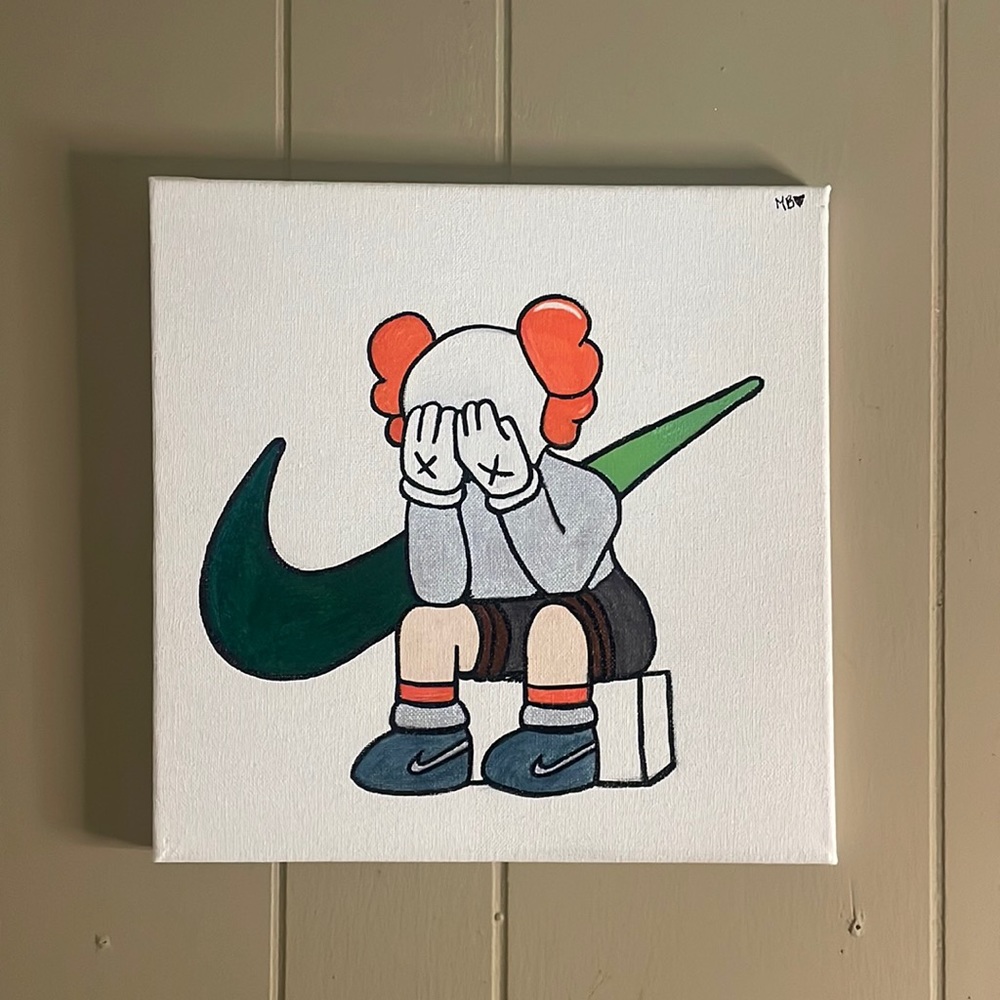 Nike X Kaws Wall Art